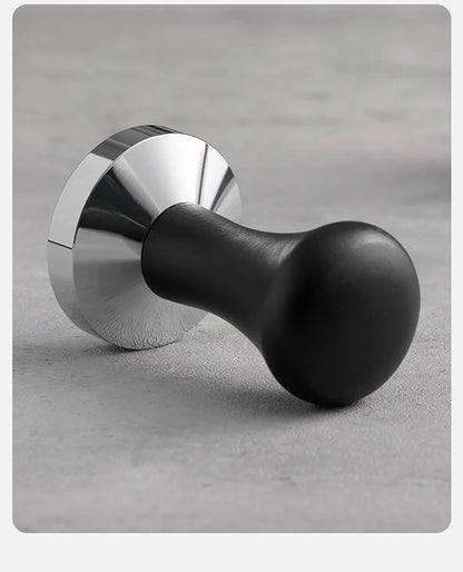 Coffee Barista Espresso Flat Tamper Base, Press Mat, Dosing Ring, Coffee Basket, Portafilter Holder, 58mm, 53mm, 51mm