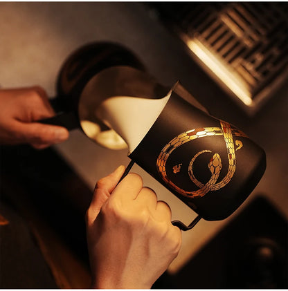 MHW-3BOMBER Coffee Milk Frothing Jug Latte Art Cup Stainless Steel Milk Frother Pitcher Jug Espresso Coffee Accessories