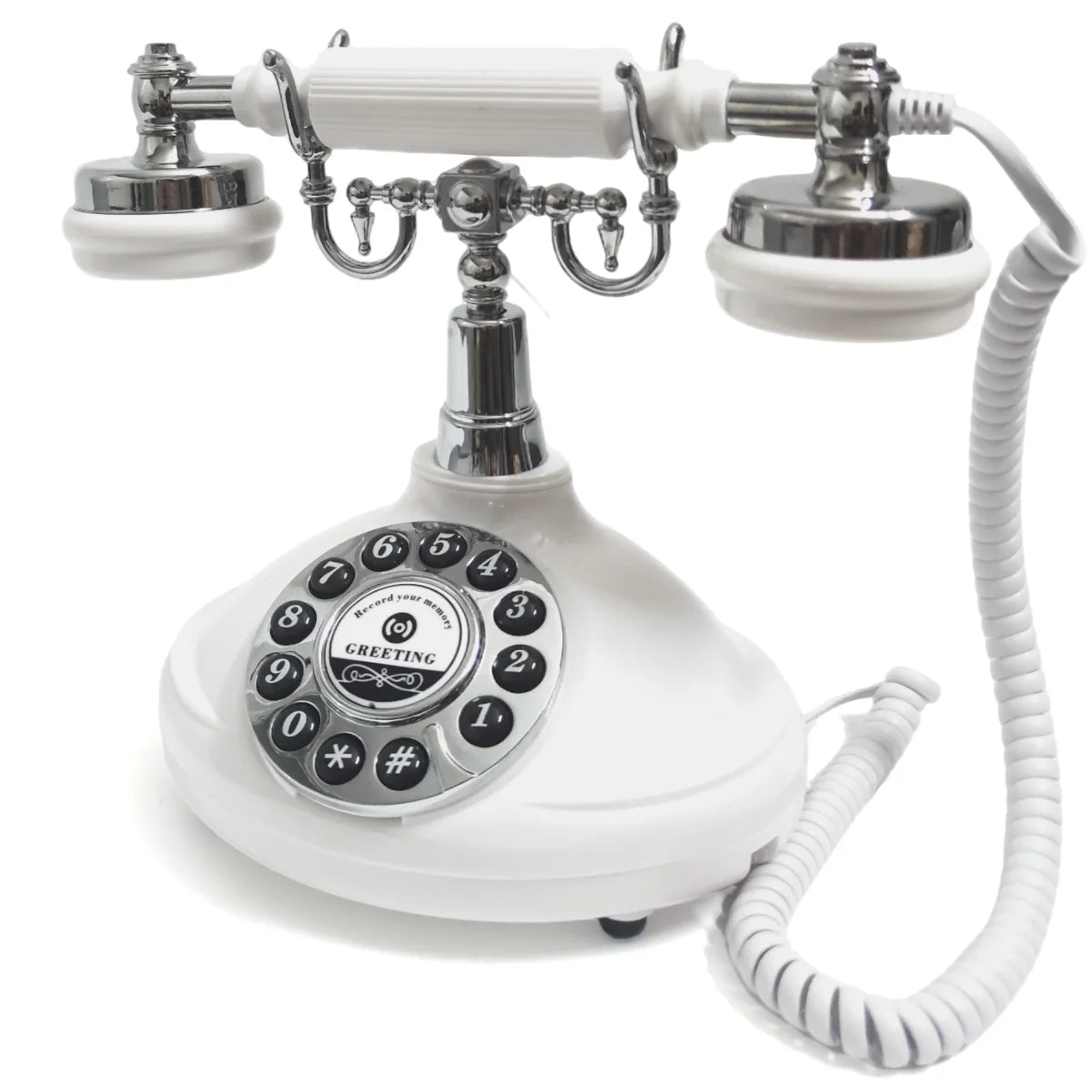 Audio Guest Book Wedding Telephone Classic Retro Craftsmanship Wedding Guestbook For Confessional Wedding Birthday Party Messag