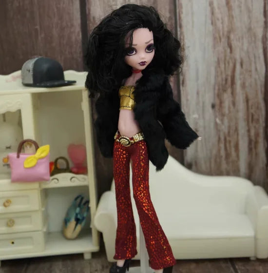 New different styles for choose accessories Casual doll clothes for MH Doll Fashion Cute Newest BBIKG445