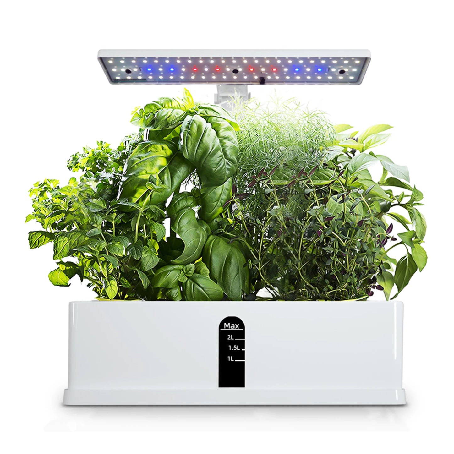 Smart Garden Hydroponics Growing System Indoor Herb Garden Kit Automatic Timing LED Grow Lights Water Pump for Home Flower Pots