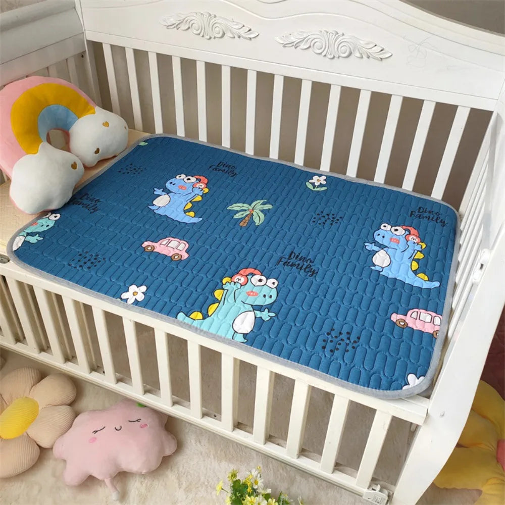 High Quality Portable Diaper Pads Washable Foldable Crib Pad Waterproof 5 Layers Menstrual Pads