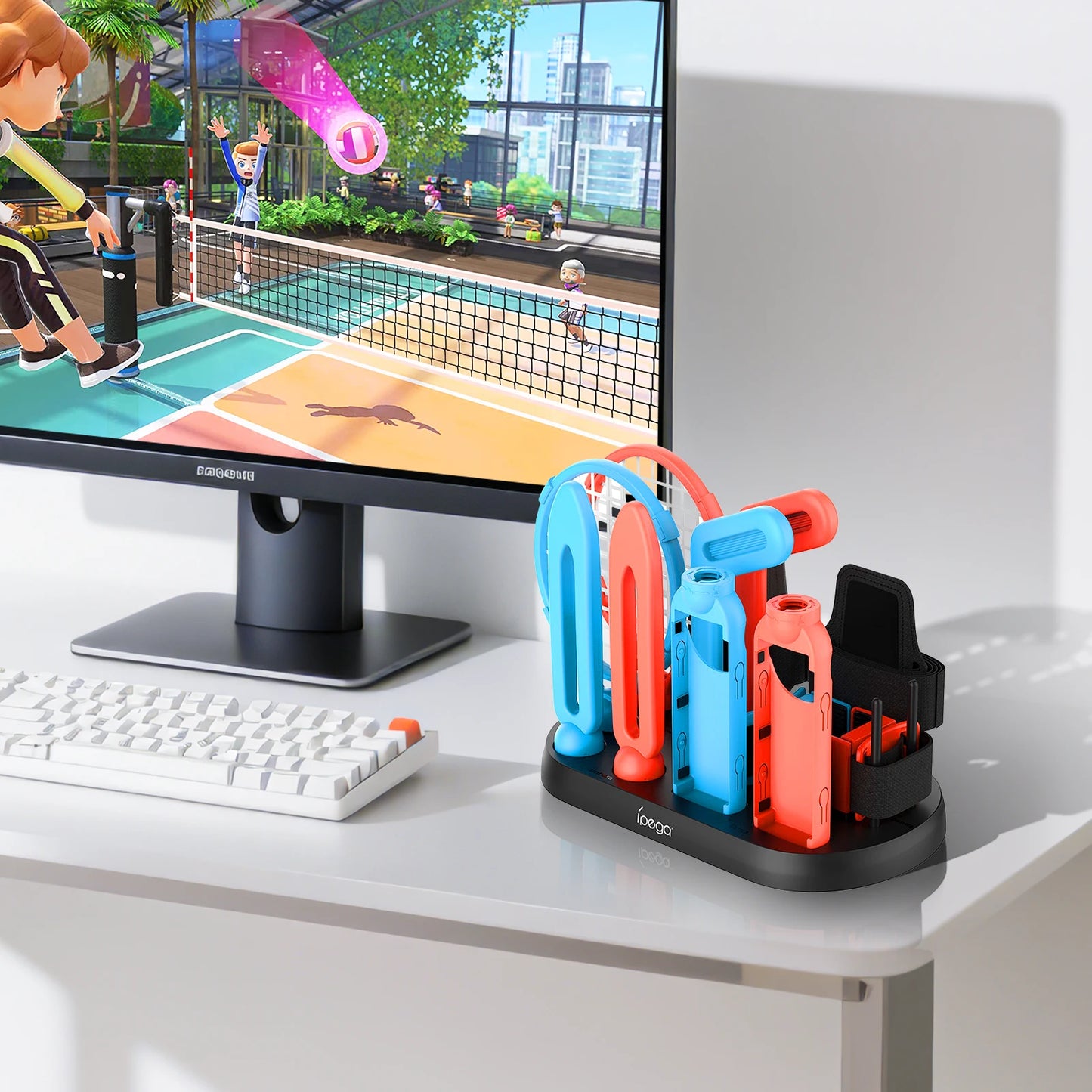 All In One for Switch 2 Sports Game Accessories Kit for Switch 2 Set Storage Stand for N-S 2