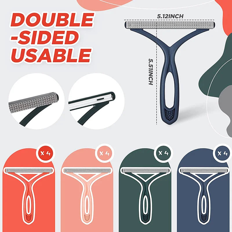 Portable Lint Remover Pet Hair Remover Brush Carpet Wool Coat Clothes Lint Pellet Manual Shaver Removal Scraper Cleaning Tool