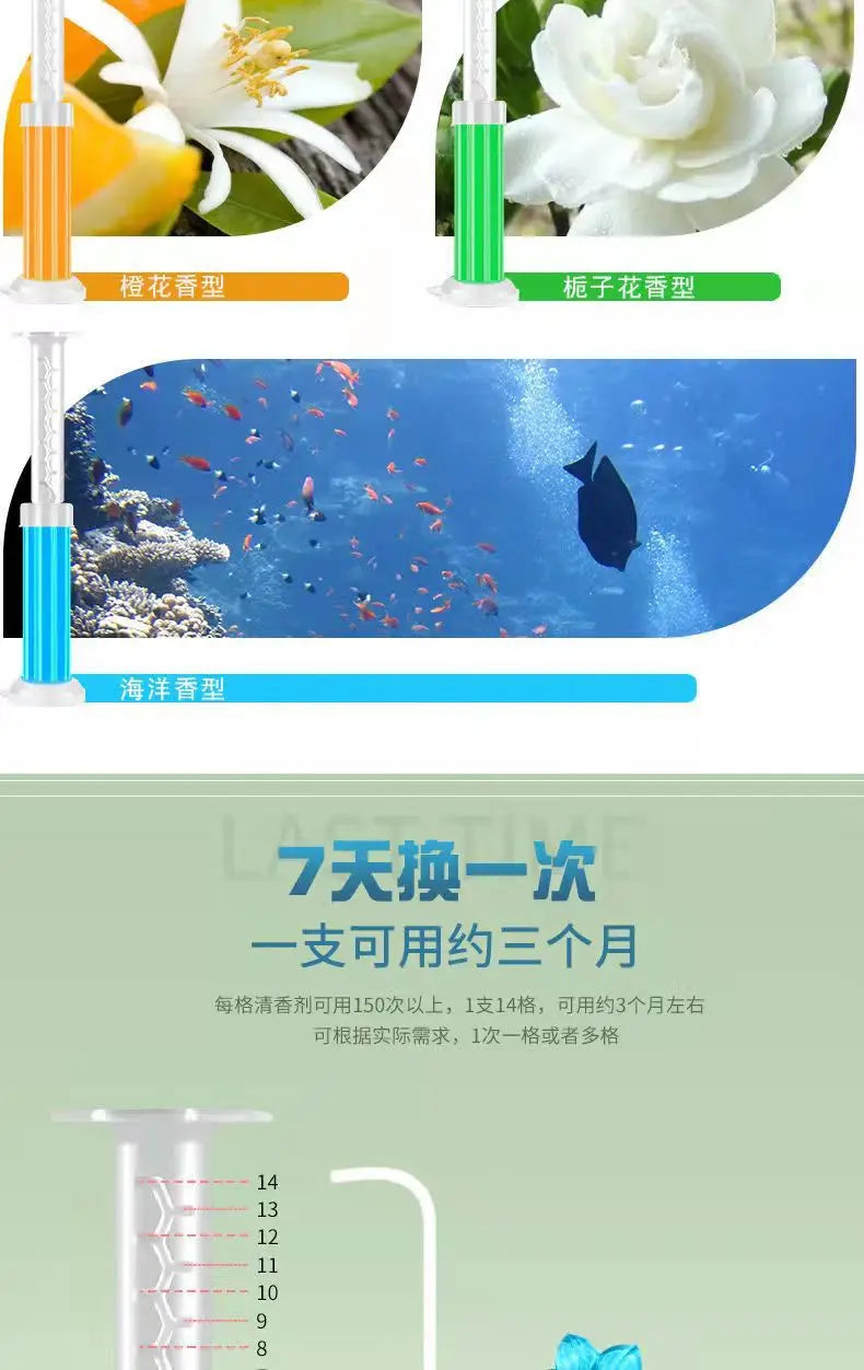 Toilet Flower Deodorant Toilet Deodorizing Fragrance Toilet Cleaning Spirit Household Cleaning Chemicals