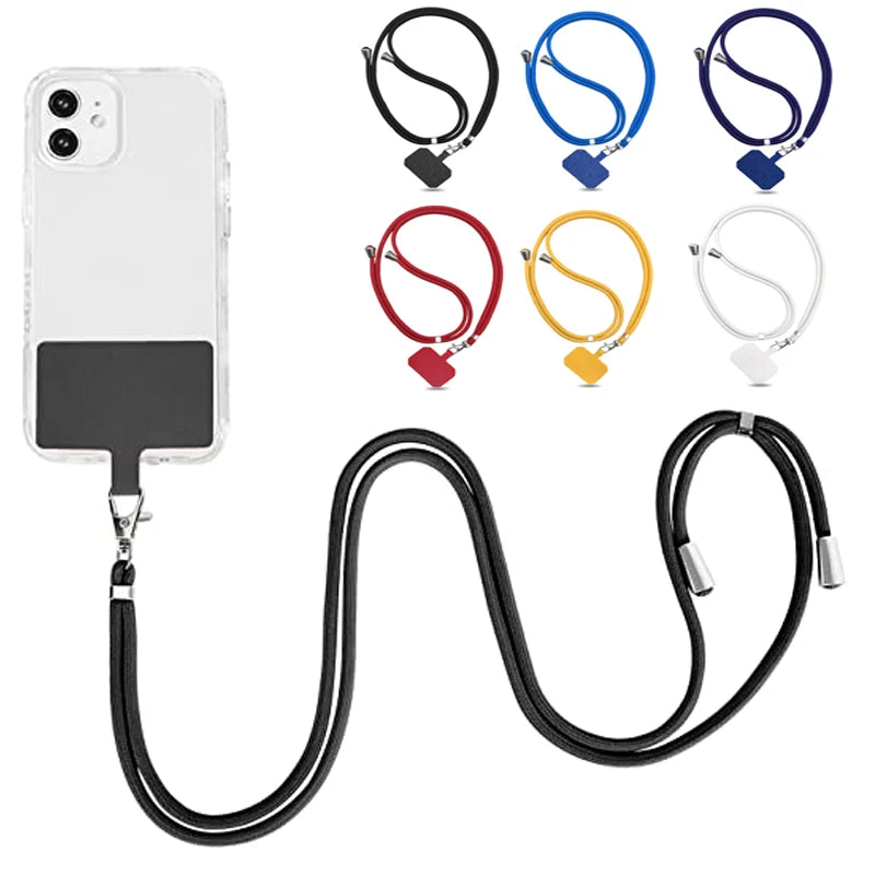 Phone Lanyard Universal Cell Phone Lanyard with Adjustable Nylon Neck Strap For iPhone 14 13 12 Pro X XR 8 7 Plus Hanging Rope