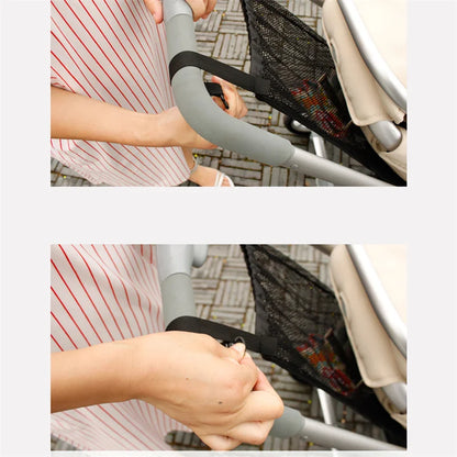 Baby Stroller Bag Hanging Net Bags Portable Large Capacity Pram Storage Pocket Infant Products Organizer Stroller Accessories