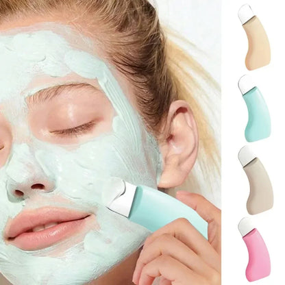 Facial Blackhead Removal Tool Silicone Nose Whitehead Remover Face Scraper for Deep Cleansing Brush Face Spatula Skin Care Tool