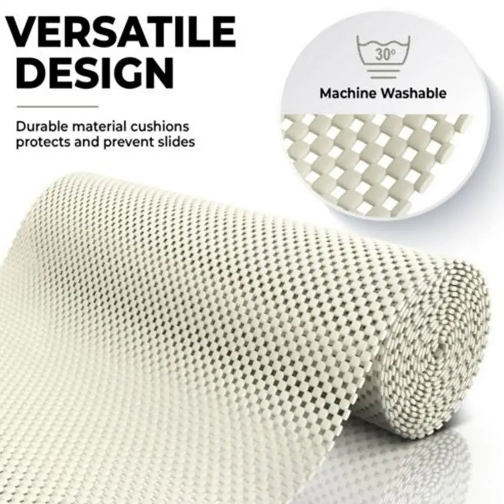 Drawer Liner Hardwood Floors Rug Liner Drawer Shelf &Cabinet Liner Thick Grip Non-Slip Woodworking Mat Pad for Shelves Tableware