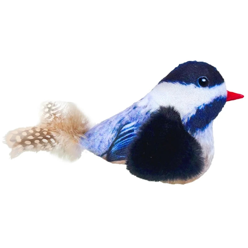 Toy Indoor Interactive Birds Toy for Cat Chasing Teasing Toy