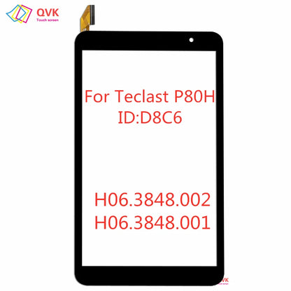 New 8Inch H06.3848.002 001 Tablet Capacitive Touch Screen Digitizer Sensor External Glass Panel  For Teclast P80 2020 TCL005