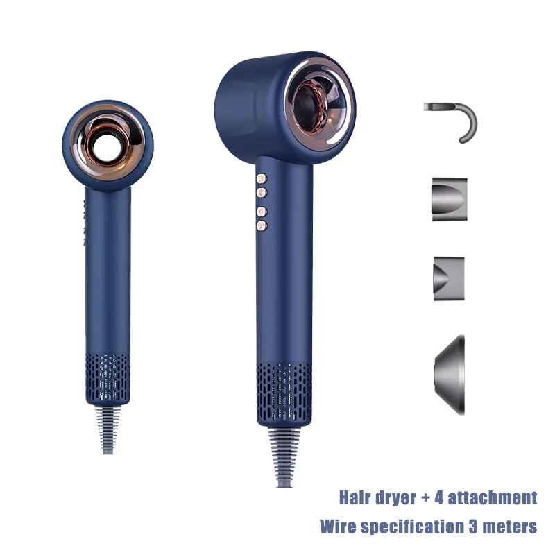 Professional Hair Dryer Super Hair Dryer 220V Leafless Hair dryers Home Curling Iron Salon Hair Styler Blow Drier