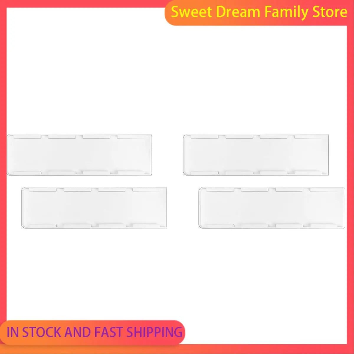 SDFC-4X Yogurt Organizer For Fridge, Yogurt Holder For Refrigerator Organizer Slider Yogurt Organizer Sliding Yogurt Holder