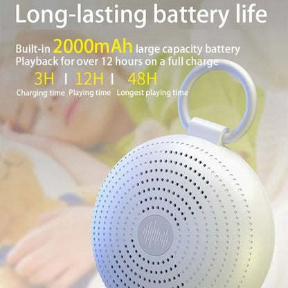 Baby Sleep White Noise Machine Portable Baby White Noise Maker Simple Operate