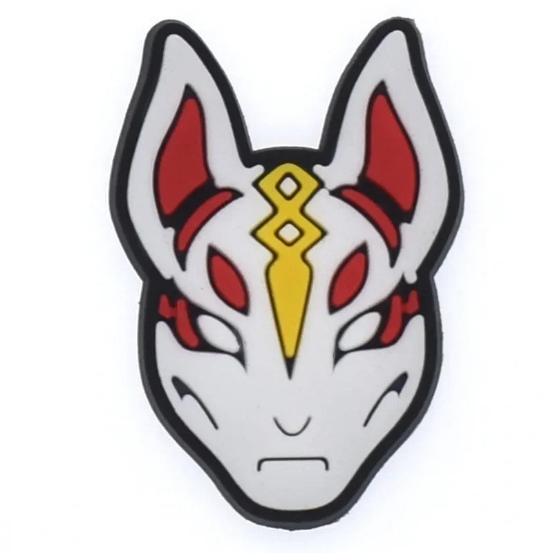 Fortnite Crocs Shoe Buckle Cute DIY Croc Charm Female Garden Shoes Decor Party Girls boys Gifts