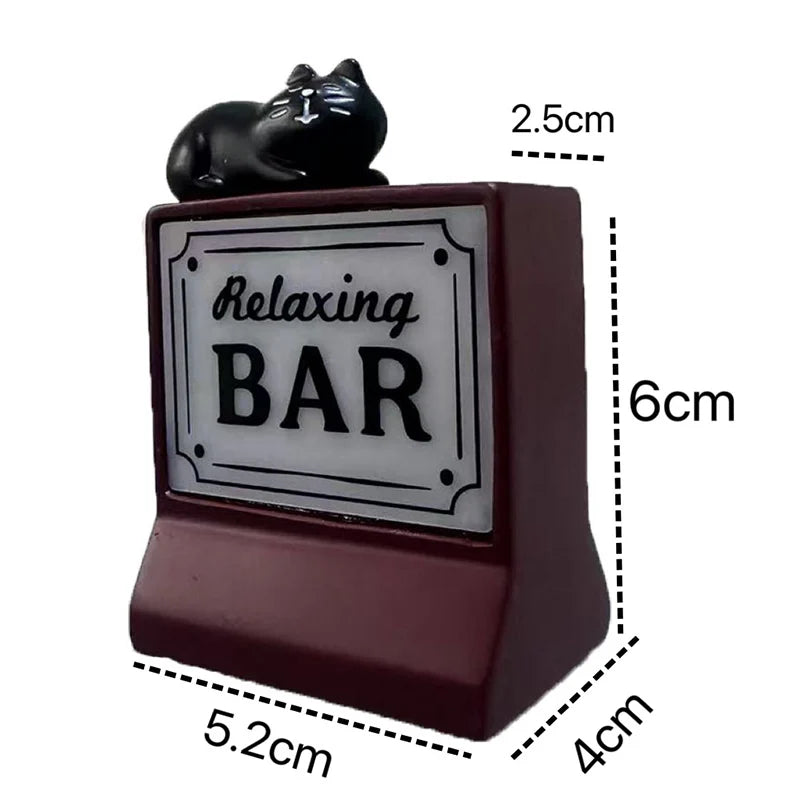 New Convenience Store Refrigerator Stickers Magnetic Fridge Stickers Lightbox Toy Model Light Signs Home Decorative Ornaments