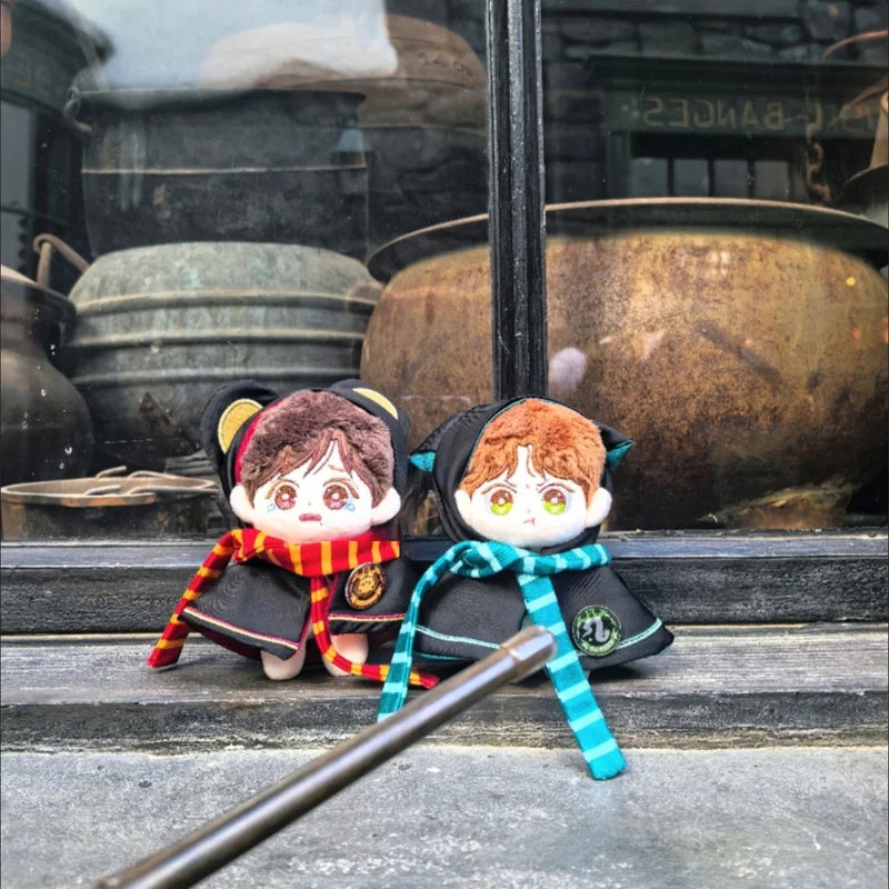 10cm Cotton Doll Academy Magic Cloak Series Doll Clothes Doll Doll Universal Kawaii Hooded Set Dress Up