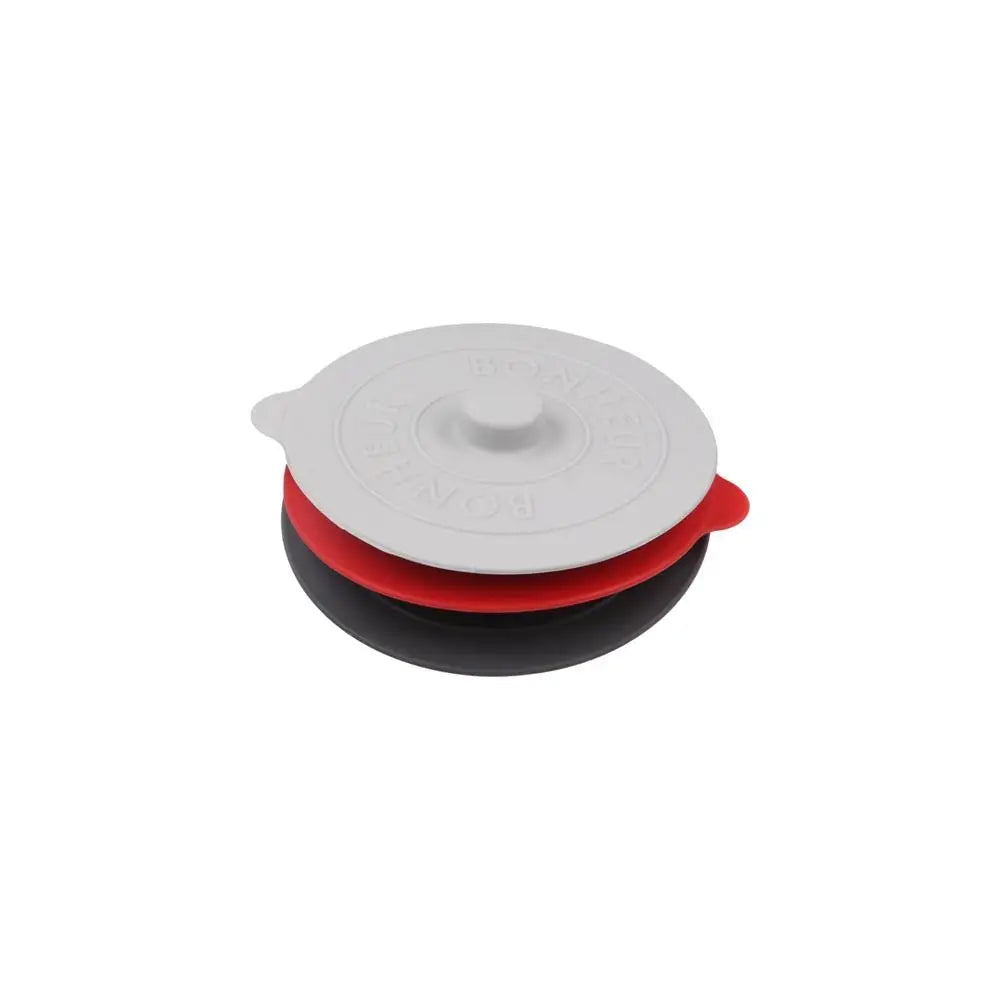 Mugs Lid With Convex Handle Silicone Glass Cup Cover Round Heat-Resistant Cup Lid Dustproof Universal Mug Sealed Cap Pantry