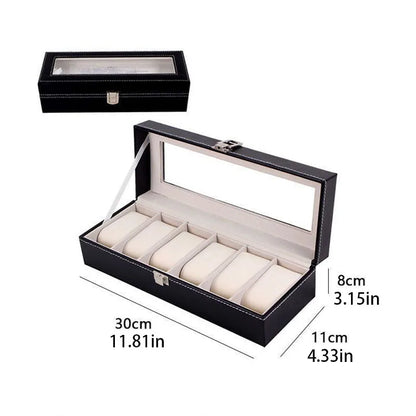 Simple Watch Storage Box, PU Leather Watch Box, Watch Storage Box, Watch Display Box, Watch Storage Box, Watch Collection Box