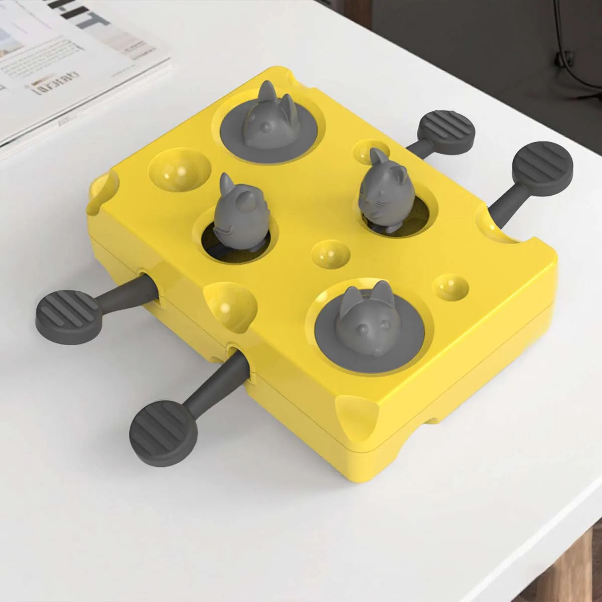 Interactive Cat Toy for Energy Expenditure And Preventing Choking Intelligent Mouse Training Tool for Feline Focus