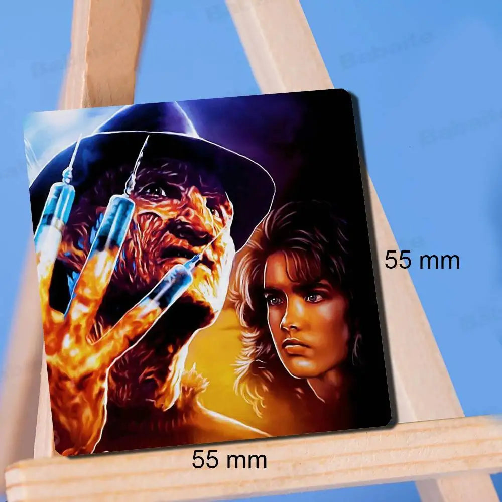 Horror Freddy Krueger Fridge Magnet Photo Personalized For Office Family Kitchen Refrigerator Friends Gift Holiday Decor