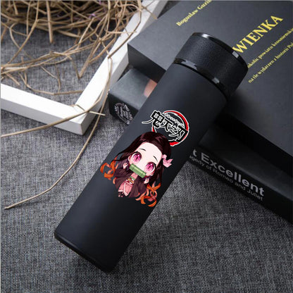 Anime Demon Slayer Kimetsu Vacuum Cup 304 Stainless Steel Thermos Vacuum Flask Water Bottle Gift
