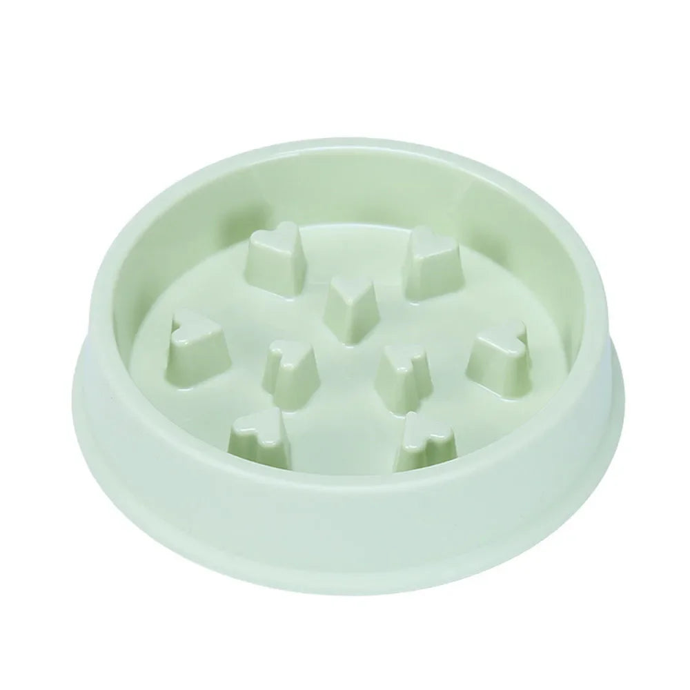 Pet Dog Slow Feeder Bowl Puppy Non Slip Puzzle Bowl Anti-Gulping Pet Slower Food Feeding Dishes Dog Bowl for Medium Small Dogs