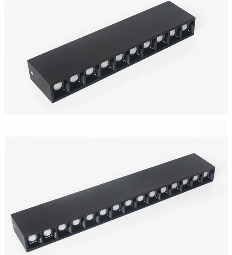 LED Spot Light 10W 20W 30W 40W line light bar creative linear long strip living room corridor light Surface Mount