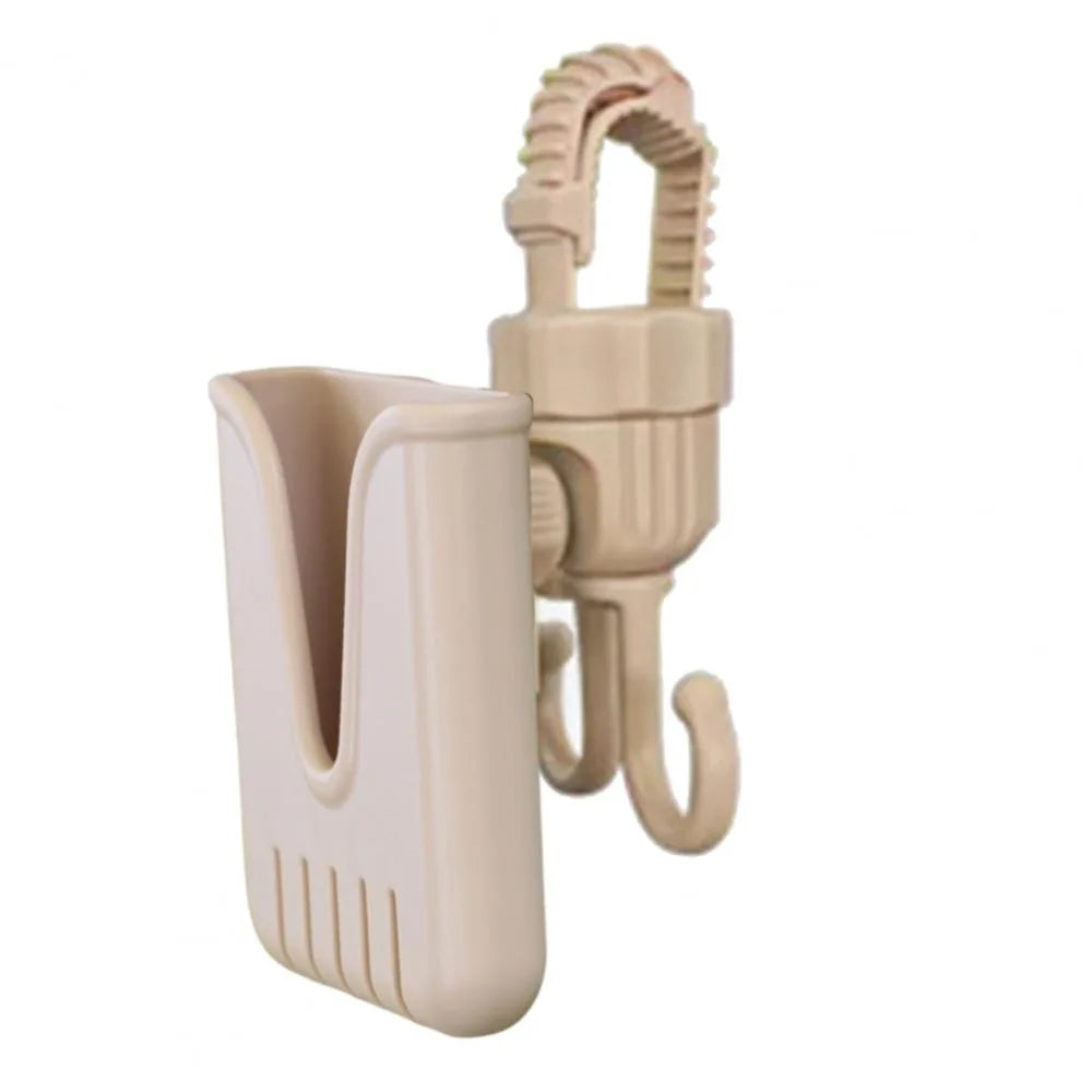 2 in 1 Baby Stroller Hooks Rotatable Creative Stroller Phone Holder Stable Detachable Bicycle Hanging Double Hook Universal