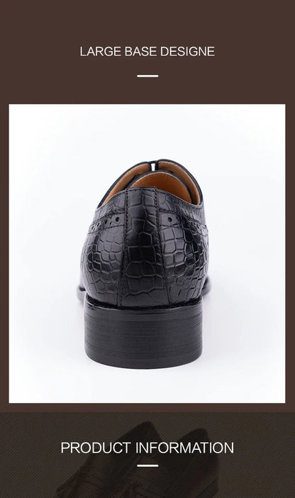 Handmade Oxford Casual Business Office Work Shoes Luxury Wedding Classic Fashion Formal Shoes Genuine Leather Lace Up Shoe