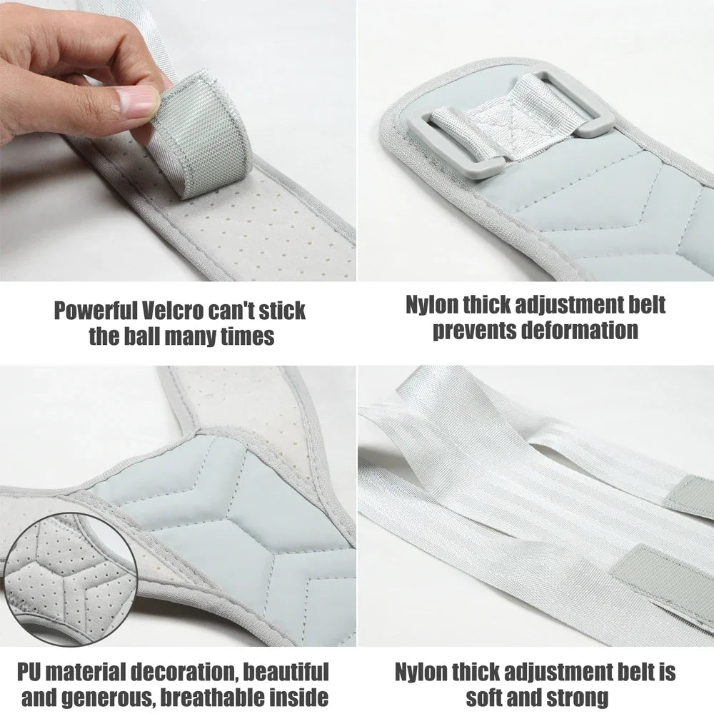 1Pcs Adjustable Posture Corrector Belt for Men & Women - Upper Back, Spine & Shoulder Support for Home, Office - Improve Posture