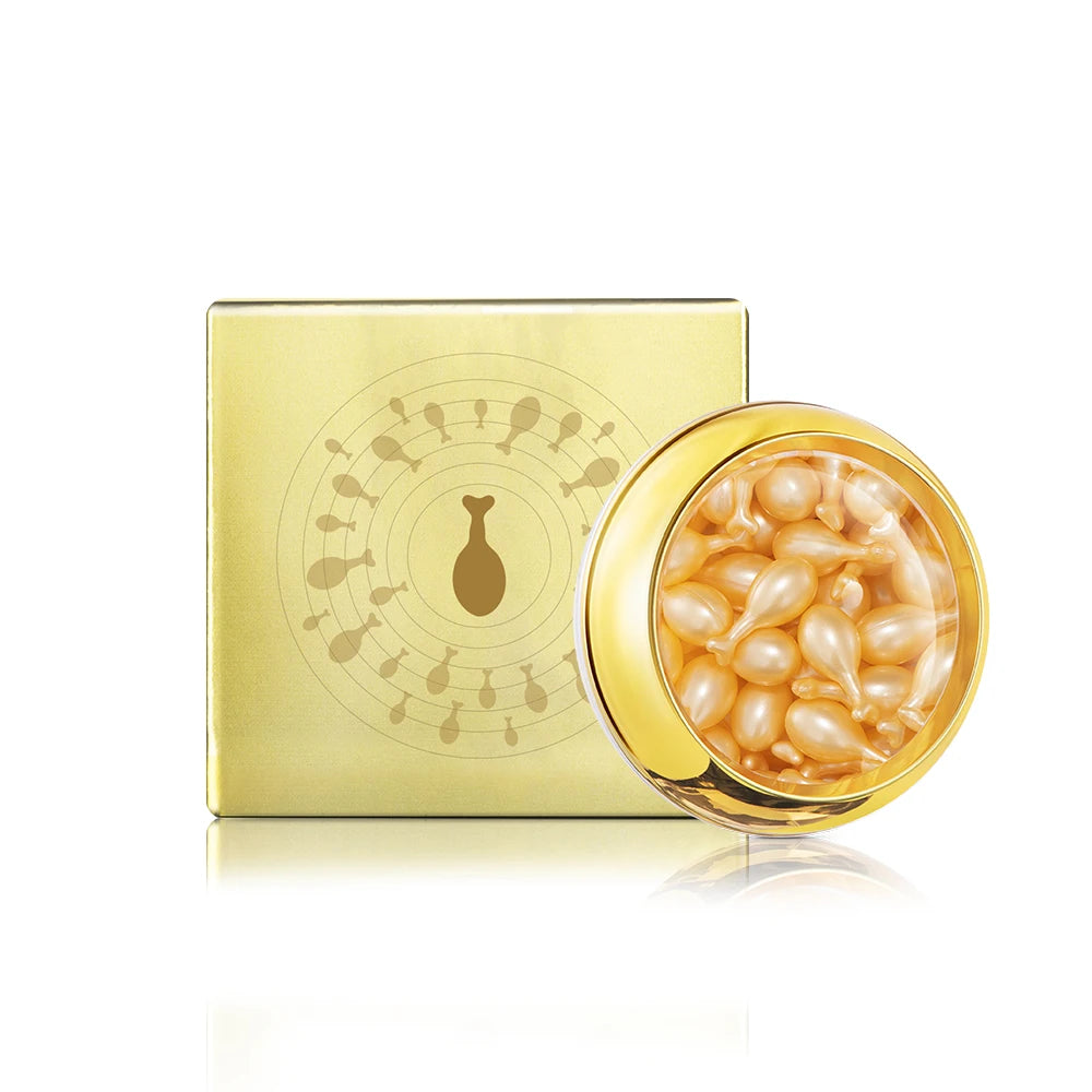 90 Pcs/Bottle Retinol Serum Ceramide Capsules Night Serum Moisturizing Anti-aging Face Serum Spot Removing Cream Skin Care