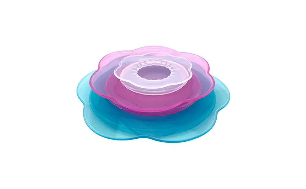Silicone Stretch Lids Set Silicone Petal-Shaped Fresh-Keeping Bowl Lids Round Petal-Shaped Elastic Food Container Lids For