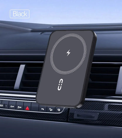 Magnetic Car Phone Mount Wireless Fast Car Charger for iPhone 16 15 14 13 12 Holder 15W Magnetic Car Phone Holder Mount Wireless
