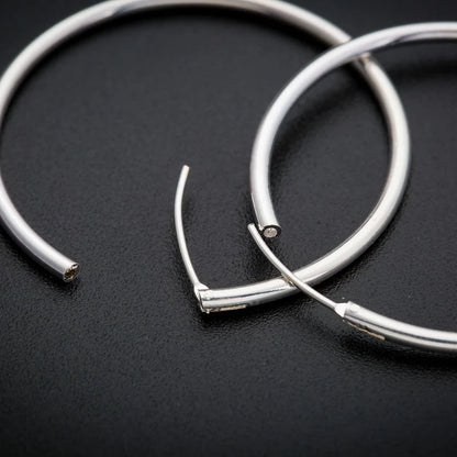 Women 3-7cm Small Big Circle Hoop Earrings Statement Ear Ring Fashion Jewelry Gift