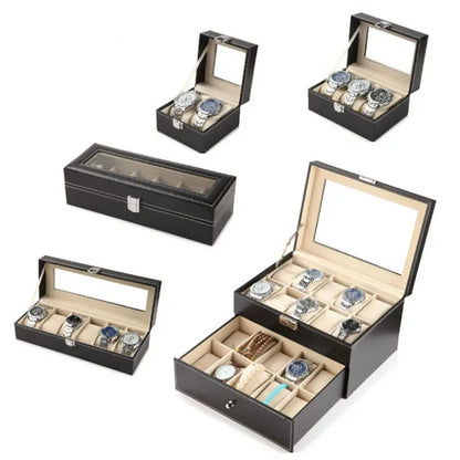 Simple Watch Storage Box, PU Leather Watch Box, Watch Storage Box, Watch Display Box, Watch Storage Box, Watch Collection Box