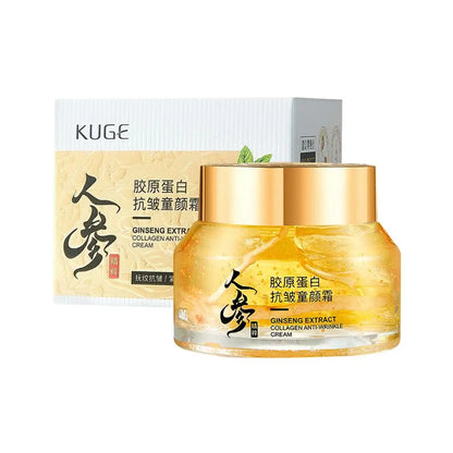 Ginseng Face Cream Firming Brightening Water Moisturizer for Smooth, Radiant Skin, Anti-Aging Skincare Facial Cream Skincare