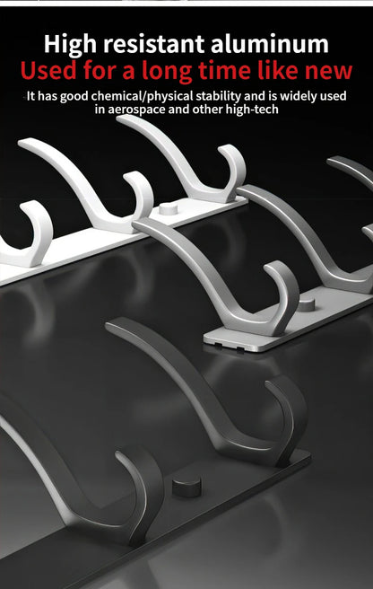 no drill Door Behind Hook Storage Wall Hanging Clothes Hanger Coat Hook Punch-free Hanger Bedroom Organizer Storage Kitchen Acce