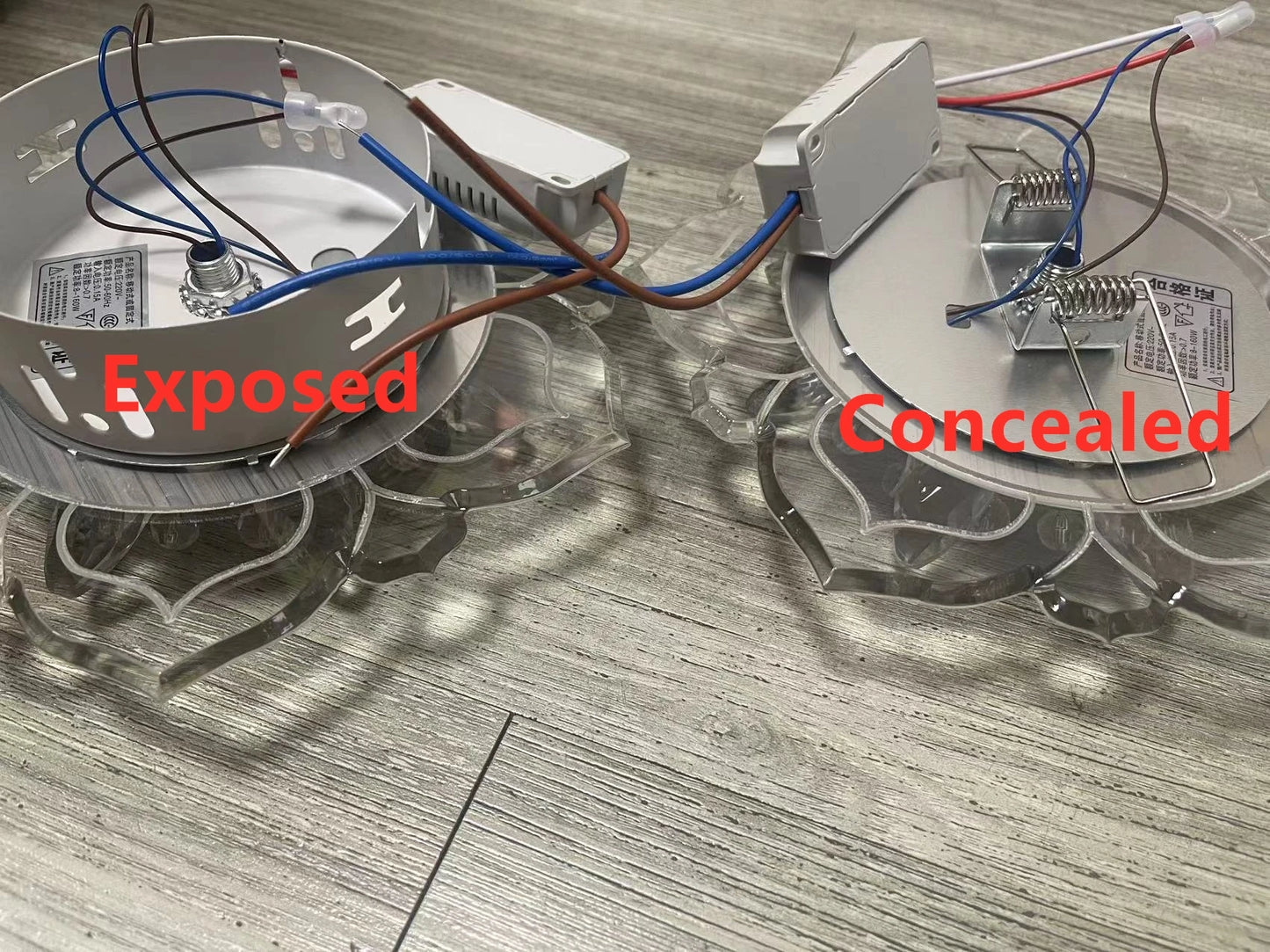 LED Crystal Ceiling Light Modern Flower Shape Ceiling Lamp Hallway Living Room Lamp Bedroom Kitchen Corridors Aisle Light