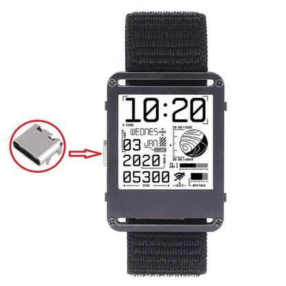 Watchy 2.0 Plus Smartwatch - Open Source ePaper Watch with WiFi/Bluetooth, Programmable DIY Wearable for Developers DropShipping