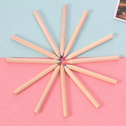 Creativity Crayon Student Pencil 12 Color Drawing Art Colored Pencil Student Stationery Portable Painting Pencil