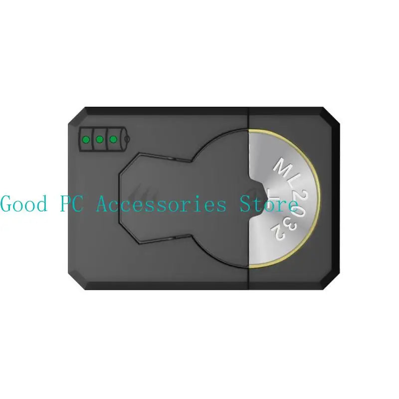 Charging Dock Base Adapter ML2032/ML1220/ML2016/ML2020 Rechargeable Button Battery Charger for Home Office Travel Use