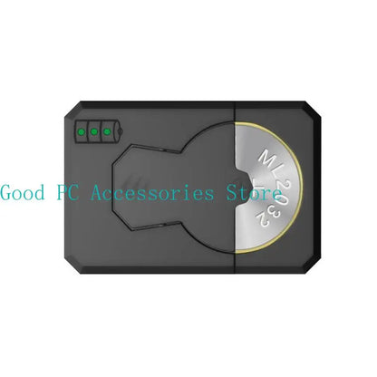 Charging Dock Base Adapter ML2032/ML1220/ML2016/ML2020 Rechargeable Button Battery Charger for Home Office Travel Use