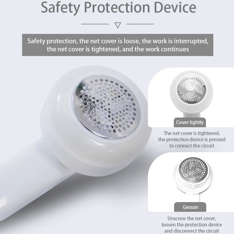 Lint Remover Clothes Fuzz Pellet Trimmer Machine Electric Portable Chargeable Fabric Shaver Removes for Clothes Spools Removal