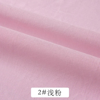 Cotton Summer Solid Color Clothing Lining Cloth White Cotton Dress Mesh Cotton Clothes Lining Fabric