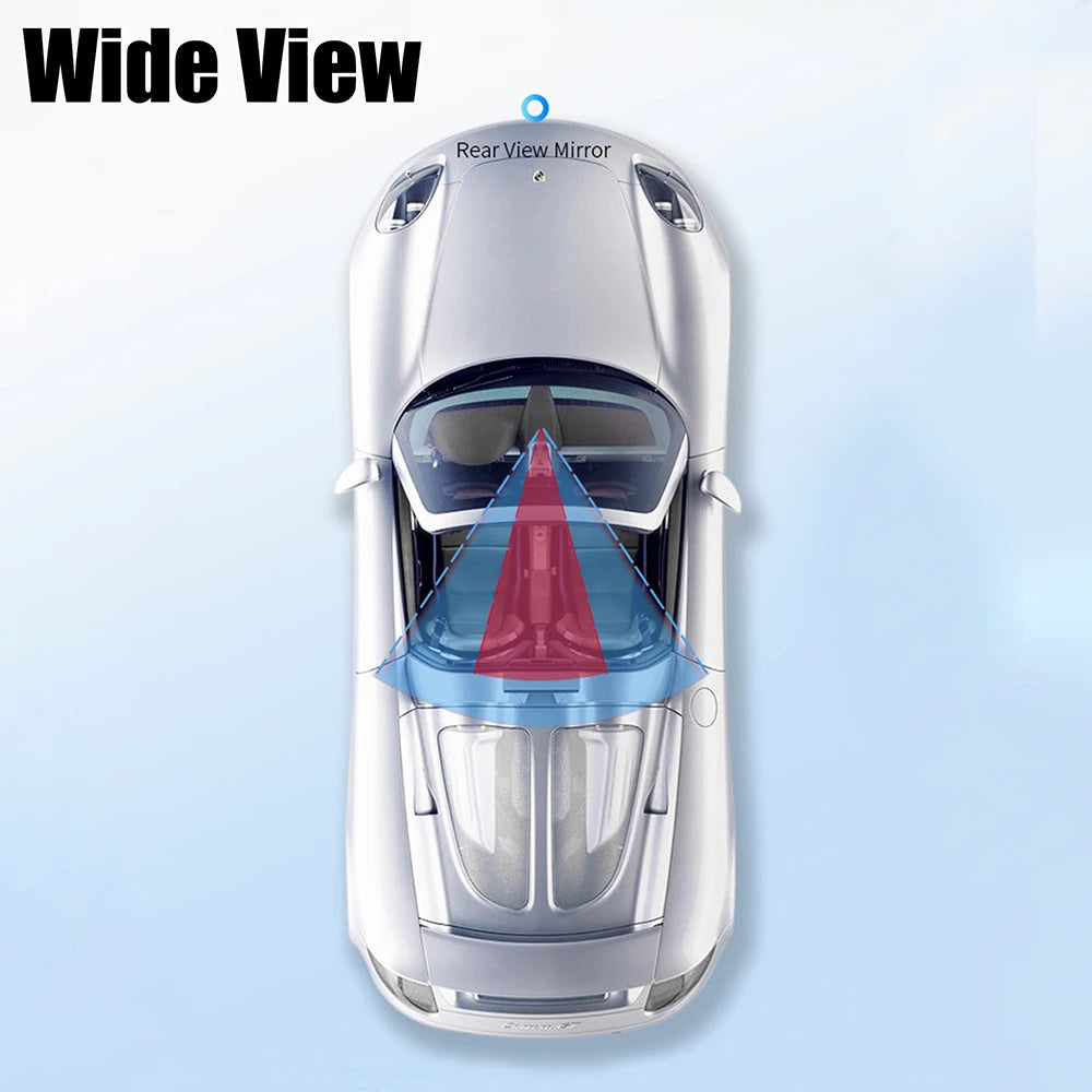 Car Interior Baby Safety Mirror With Clip Rear View Mirrors Makeup Mirror Seat Back Clamp Auto Ornament Automotive Accessories