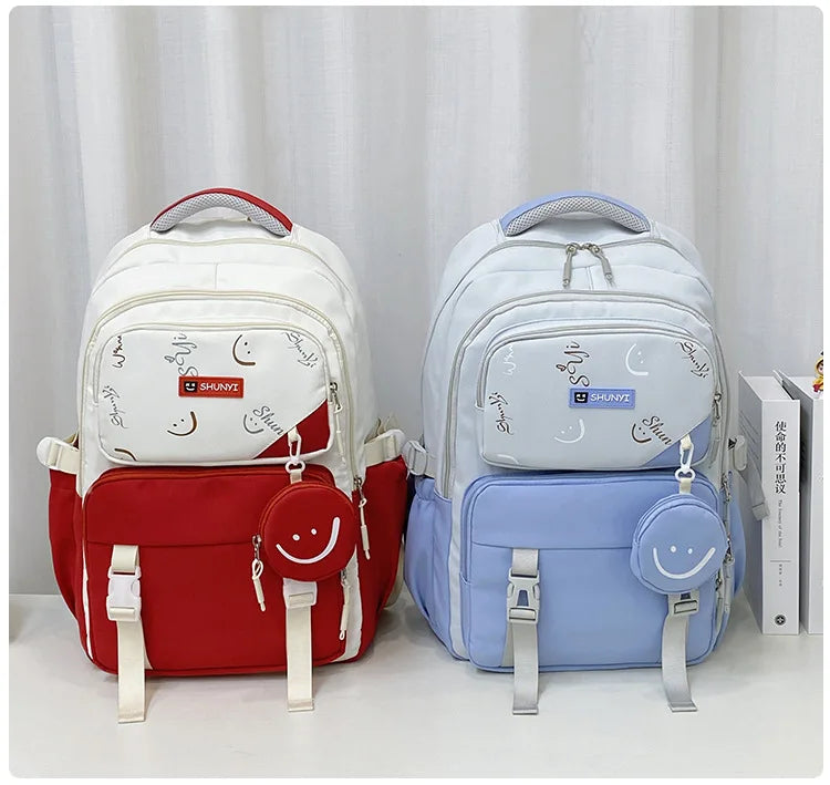 Middle School Student School Backpack School Bags Girls Kids Schoolbag Primary School Backpack Travel Student Book Bag mochilas