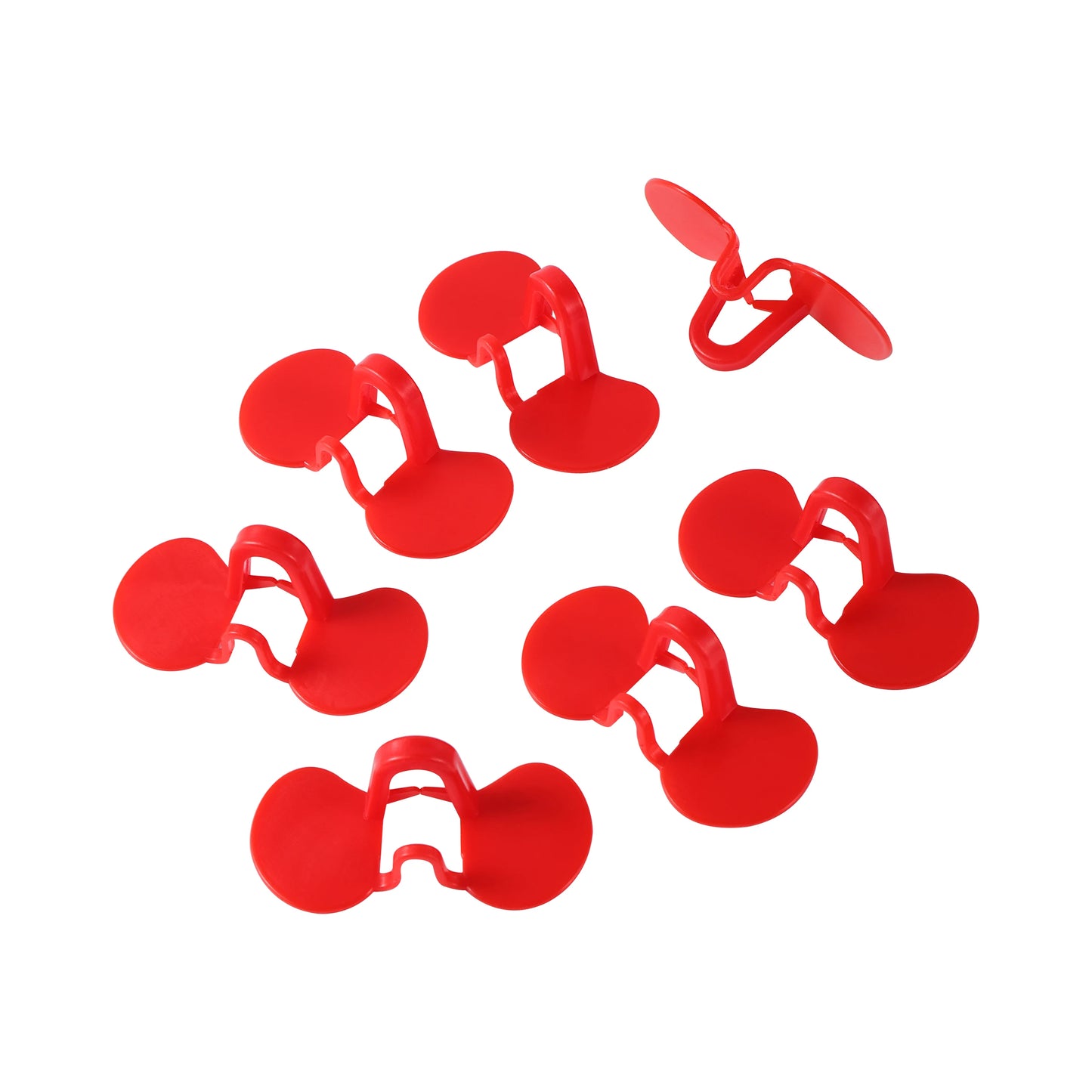 50/500 Pcs Boltfree Chicken Glasses Needlefree Antipecking Glasses Chicken Farm Chicken Goggles Farm Antipecking Breeding Tools