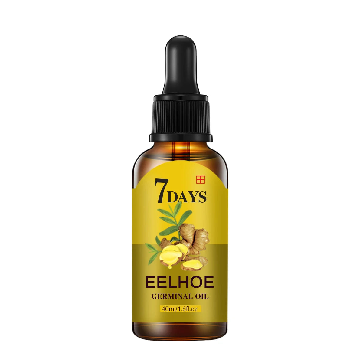 Ginger Hair Serum Fast Growing Hair Essential Oil Anti Hair Loss Repair Damaged Scalp Ginger Hair Promoting Regeneration