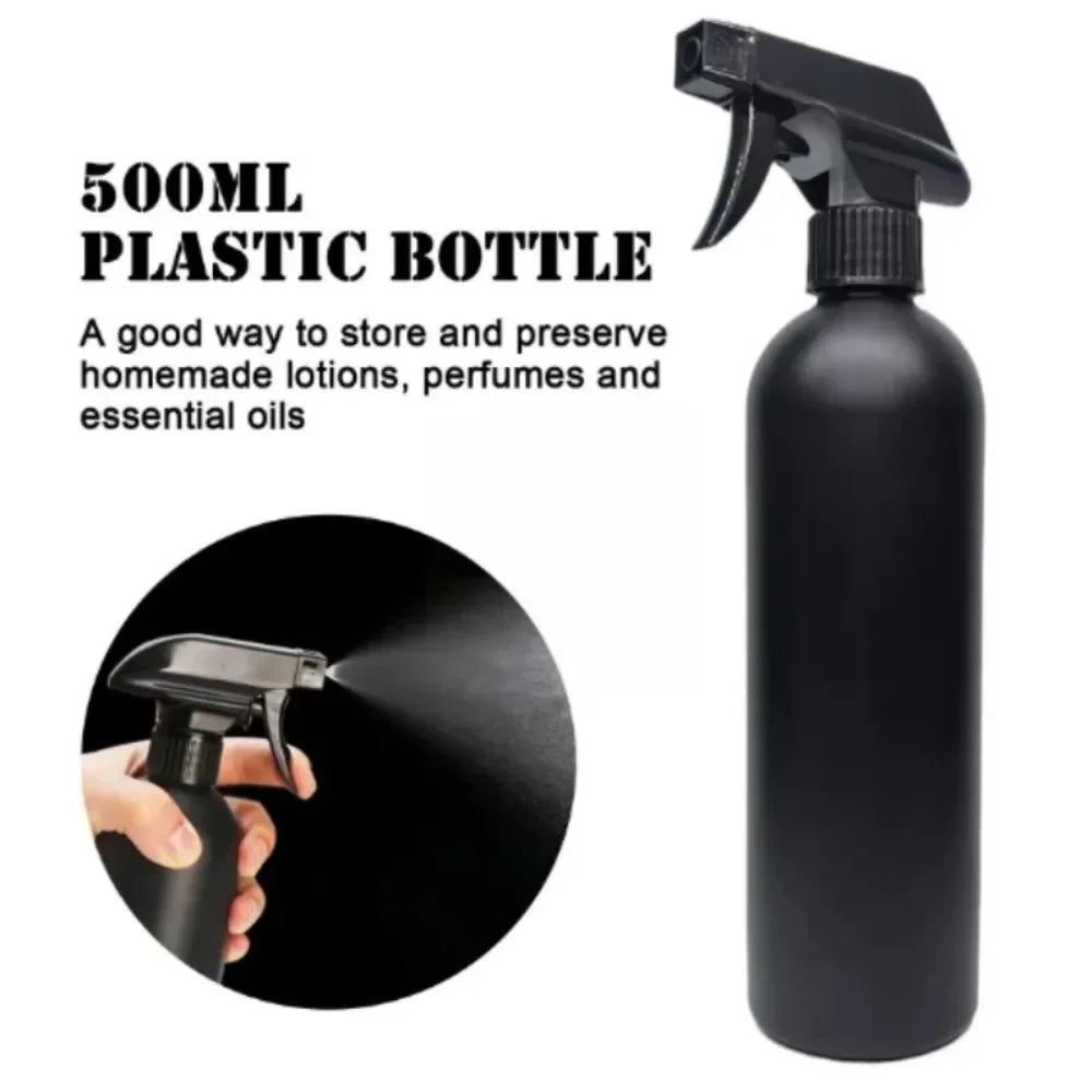 1Pc 500ML Spray Bottle Empty Bottles Travel Bottle Refillable Mist Bottle Salon Barber Water Sprayer Tool Skin Care Tools